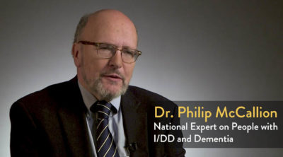 Photo of Dr. Philip McCallion, National Expert on People with IDD and Dementia